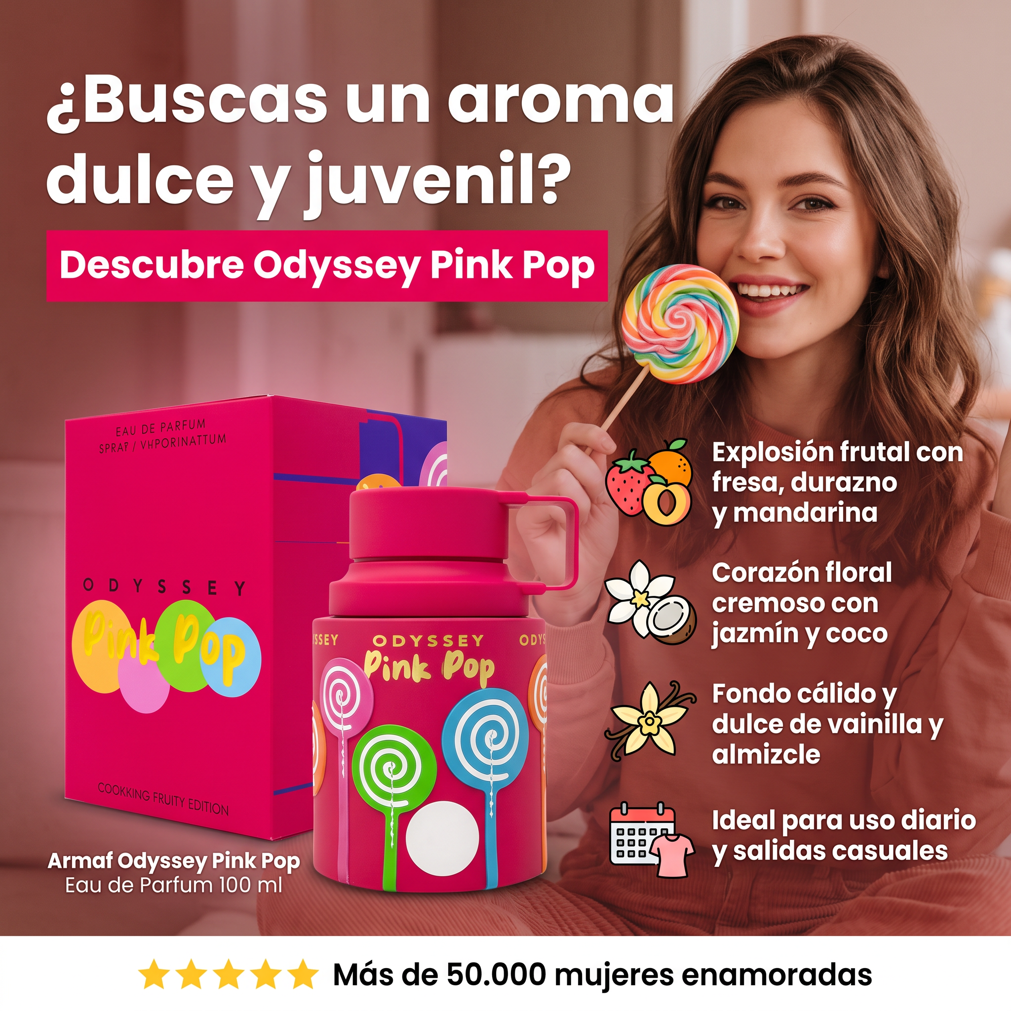 Odyssey  Pink Pop EDP 100ml